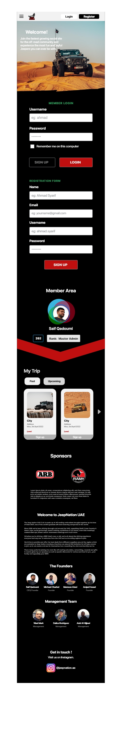 Web Design by masterpiece21 for this project | Design #30389977