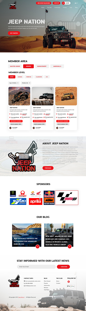Web Design by pb for this project | Design: #30332021