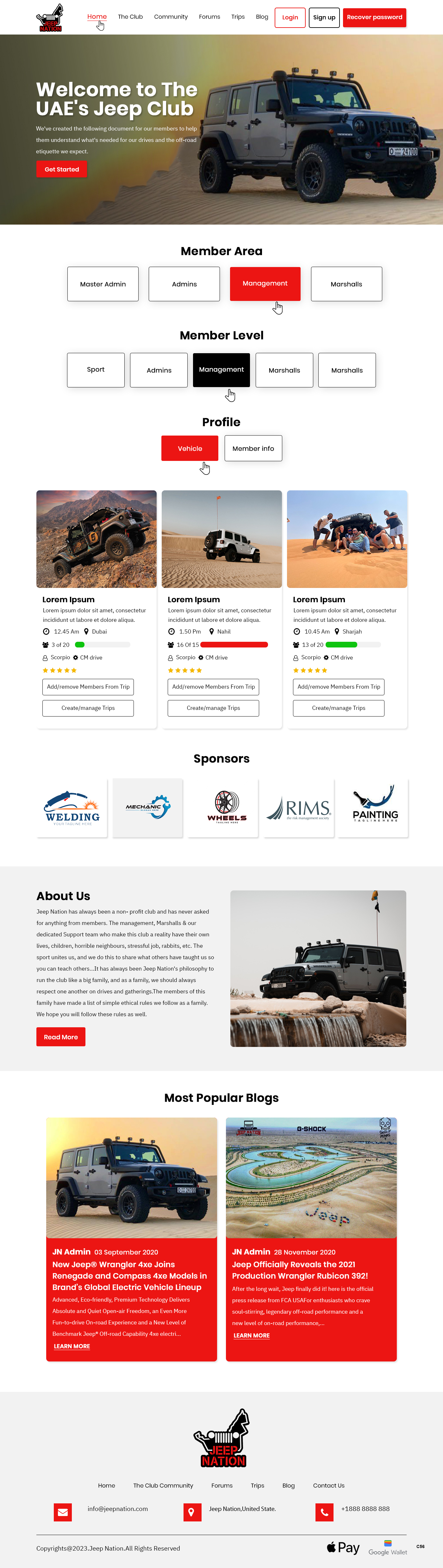 Web Design by pb for this project | Design #30332024