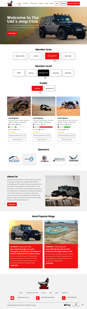 Web Design by pb for this project | Design: #30332024