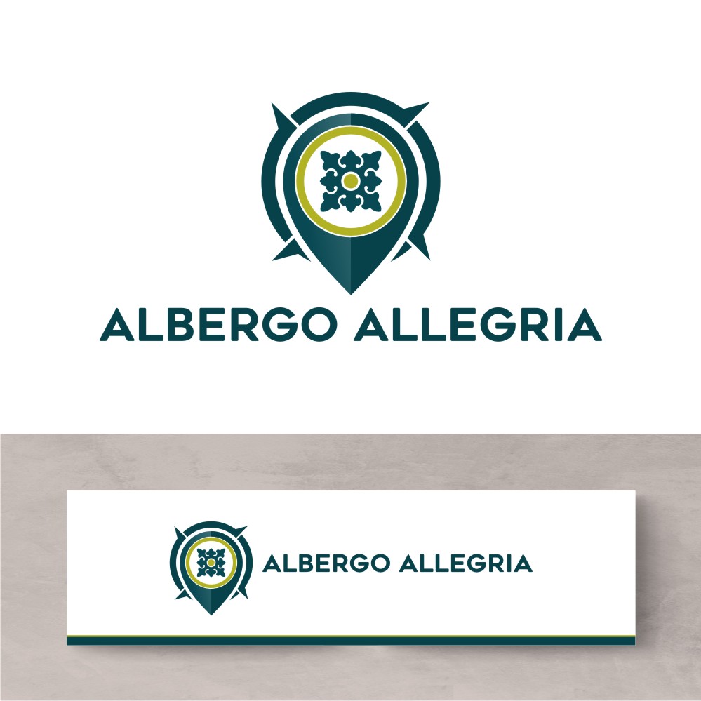 Logo Design by south door for Albergo Allegria | Design #30389157