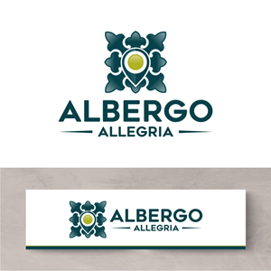 Logo Design by south door for Albergo Allegria | Design: #30389234