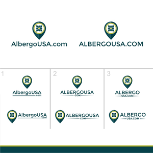 Logo Design by south door for Albergo Allegria | Design: #30419078