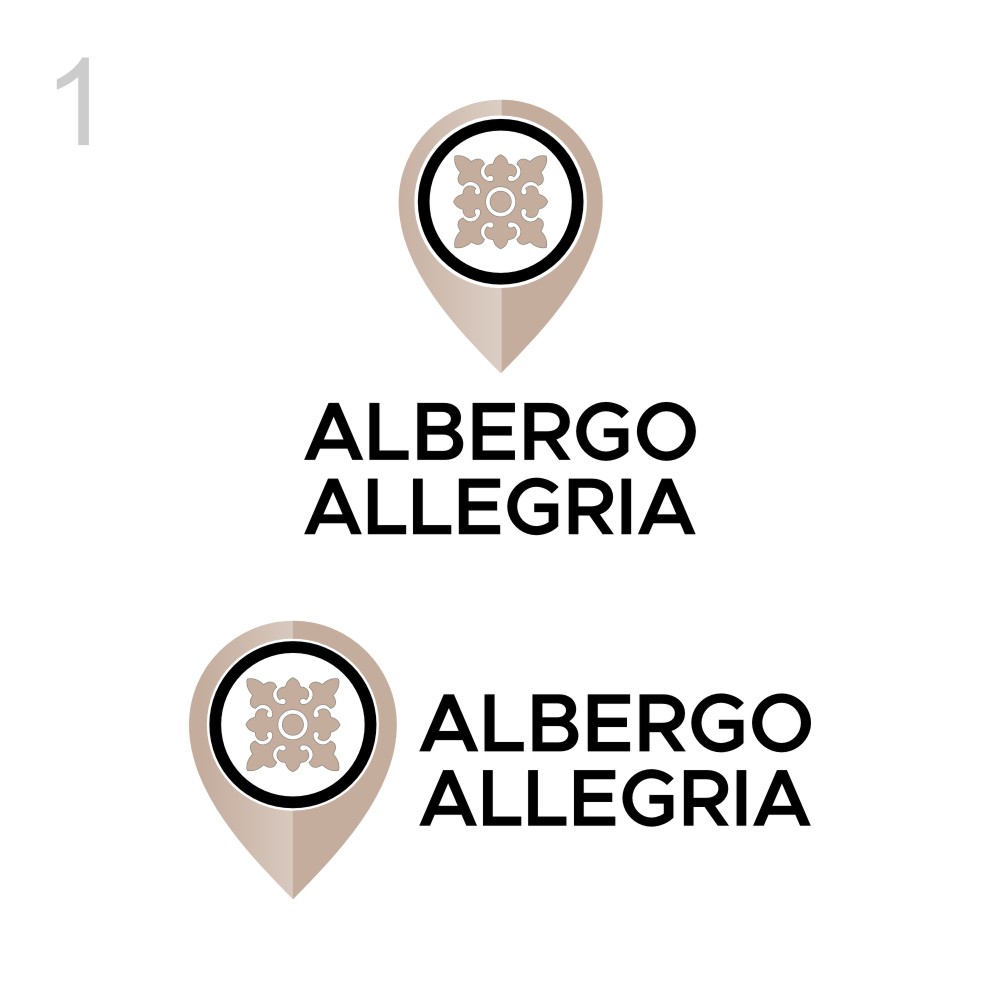 Diseño de Logo por south door para Albergo Allegria | Diseño #30440515