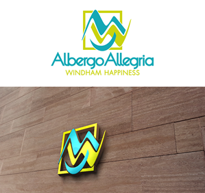 Logo Design by patriciaparadesign for Albergo Allegria | Design: #30364963