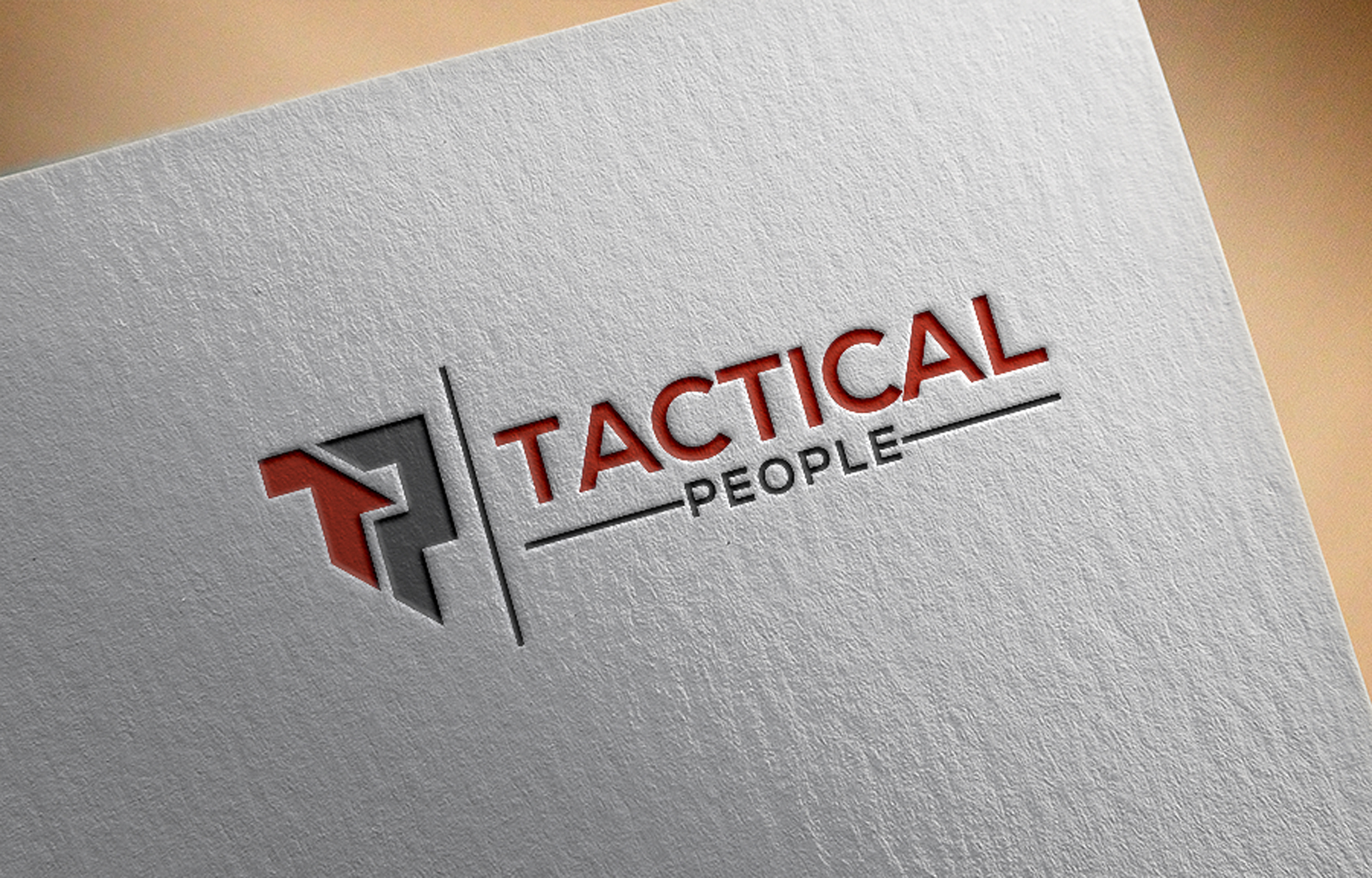 Logo Design by Tamim_iqbal for TACTICAL PEOPLE SRL - Milano P.IVA 03599700964 | Design #30342482