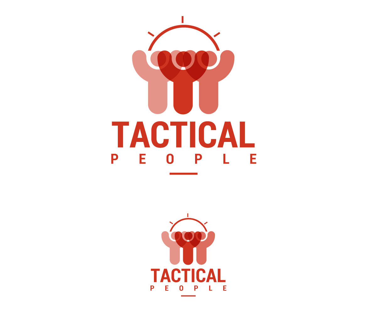 Logo Design by Paint-Tools for TACTICAL PEOPLE SRL - Milano P.IVA 03599700964 | Design #30330663