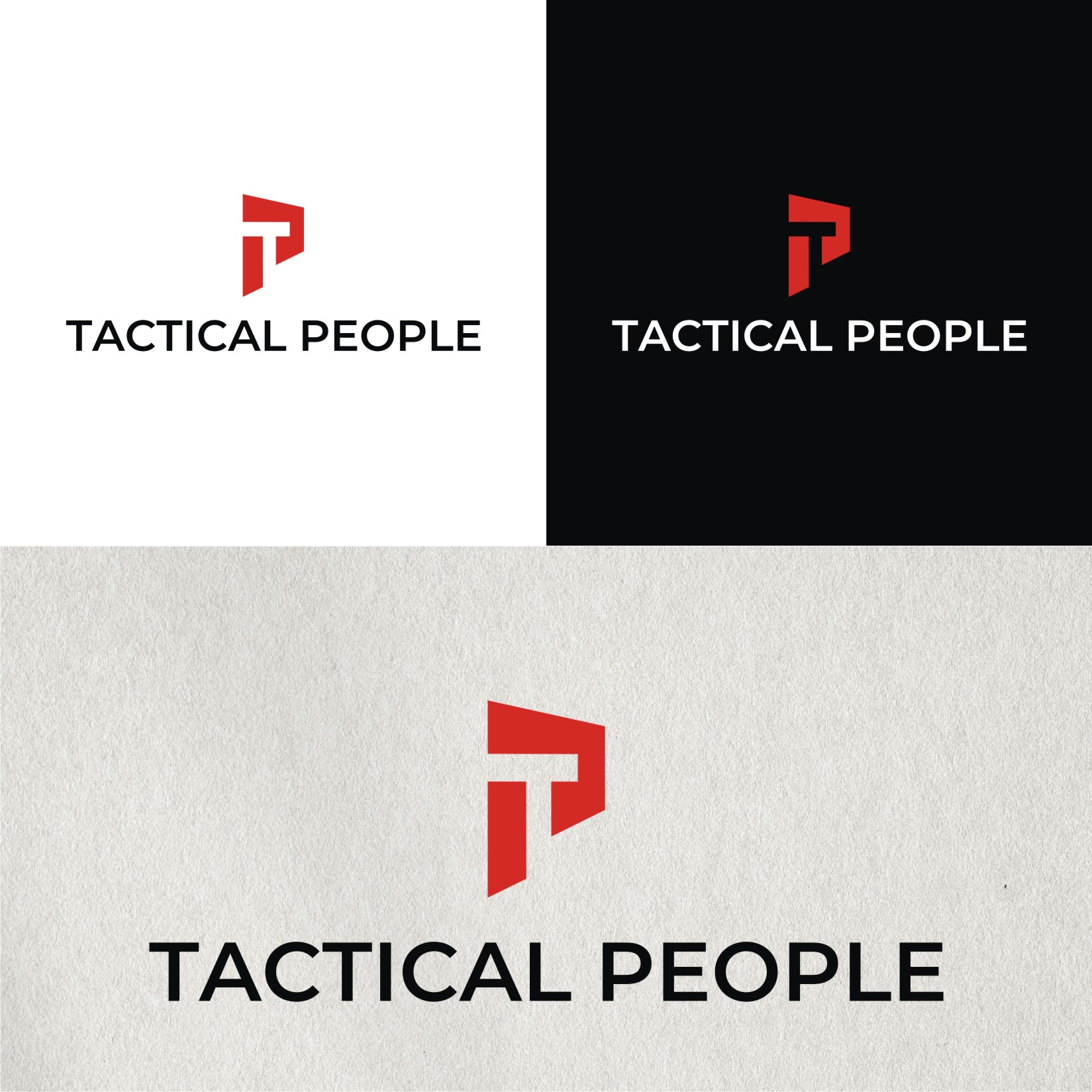 Logo Design by DIXIMAN for TACTICAL PEOPLE SRL - Milano P.IVA 03599700964 | Design #30335351