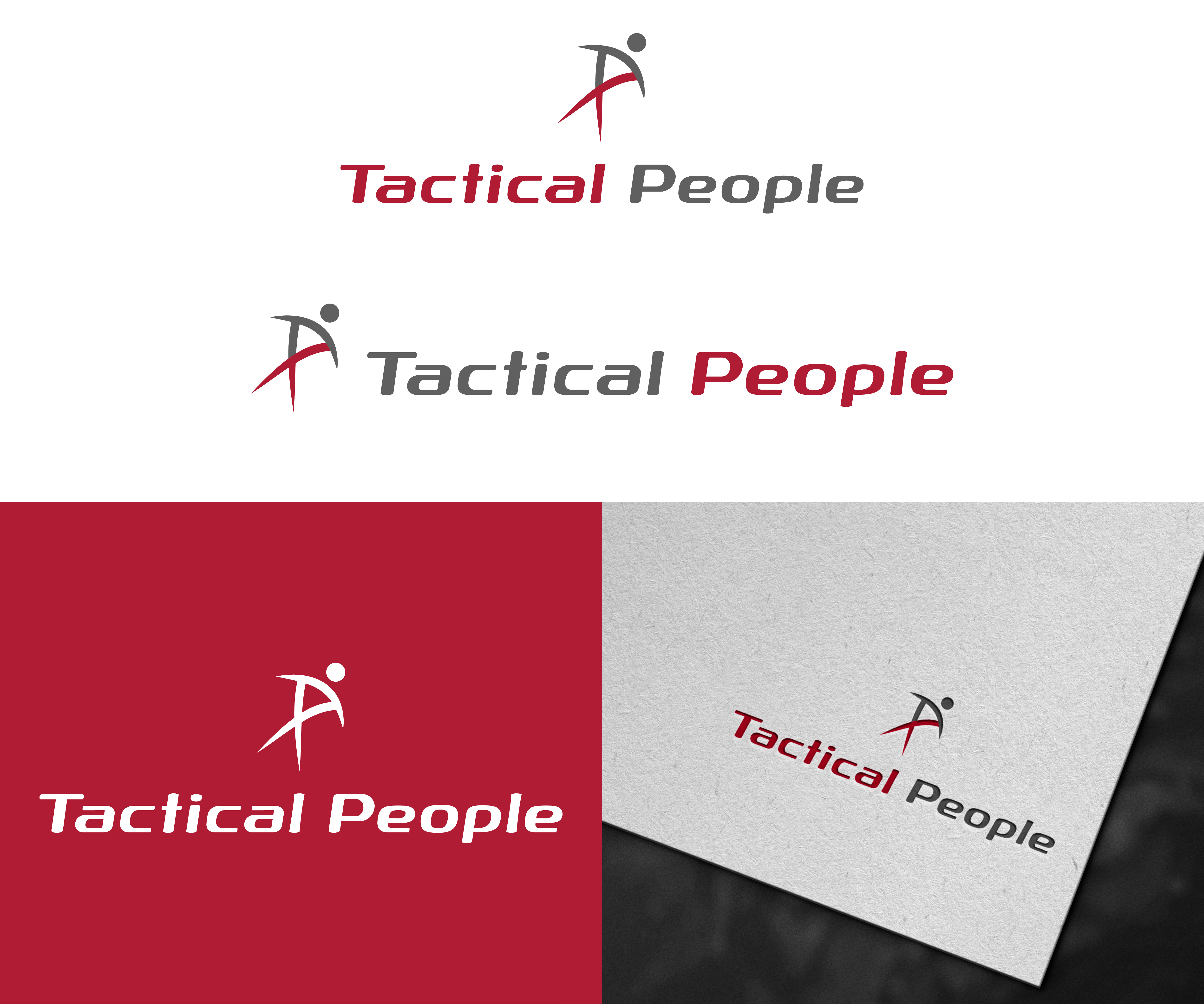 Diseño de Logo por Tube light para TACTICAL PEOPLE SRL - Milano P.IVA 03599700964 | Diseño #30366890