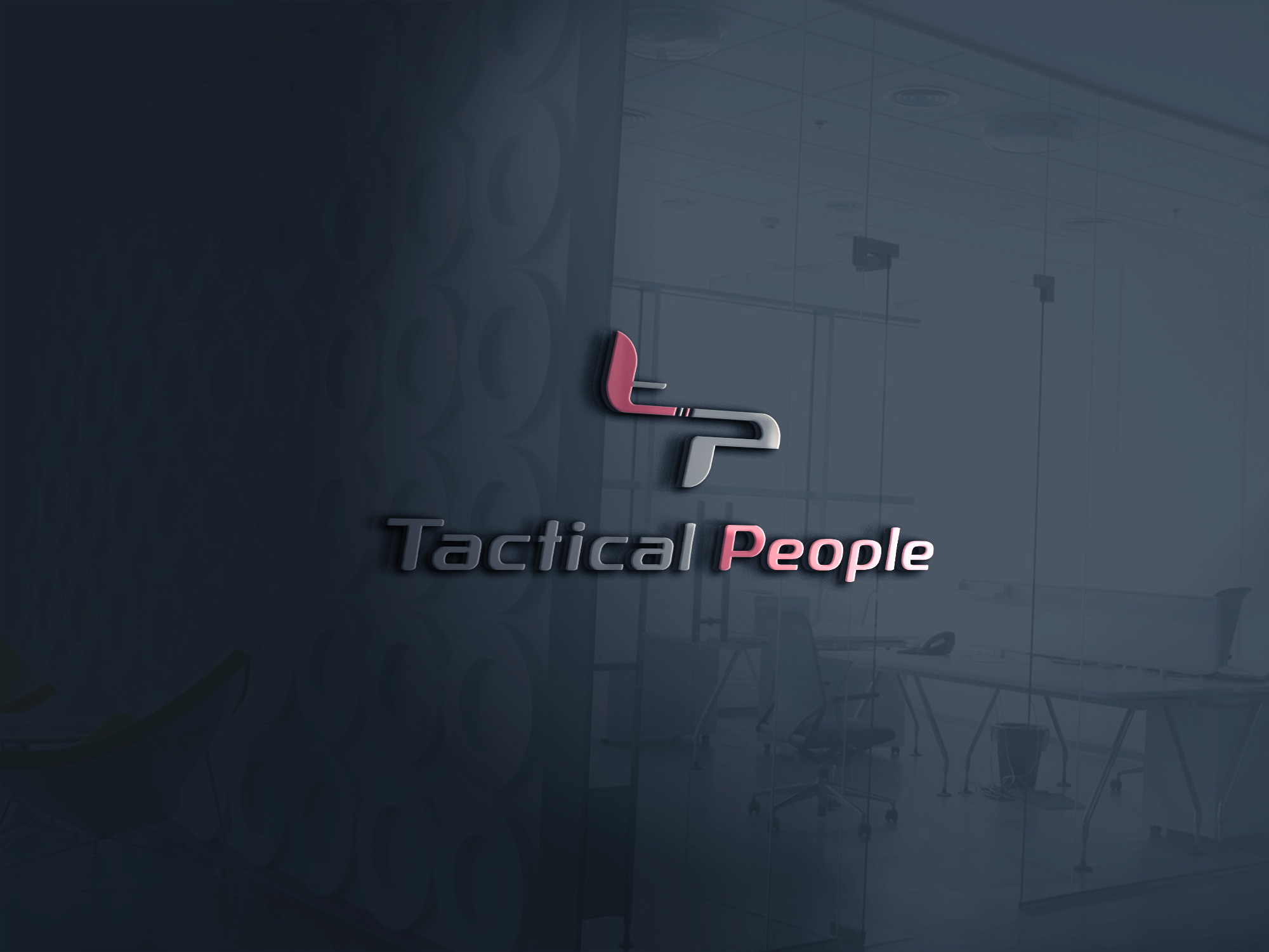 Logo Design by Tube light for TACTICAL PEOPLE SRL - Milano P.IVA 03599700964 | Design #30396603