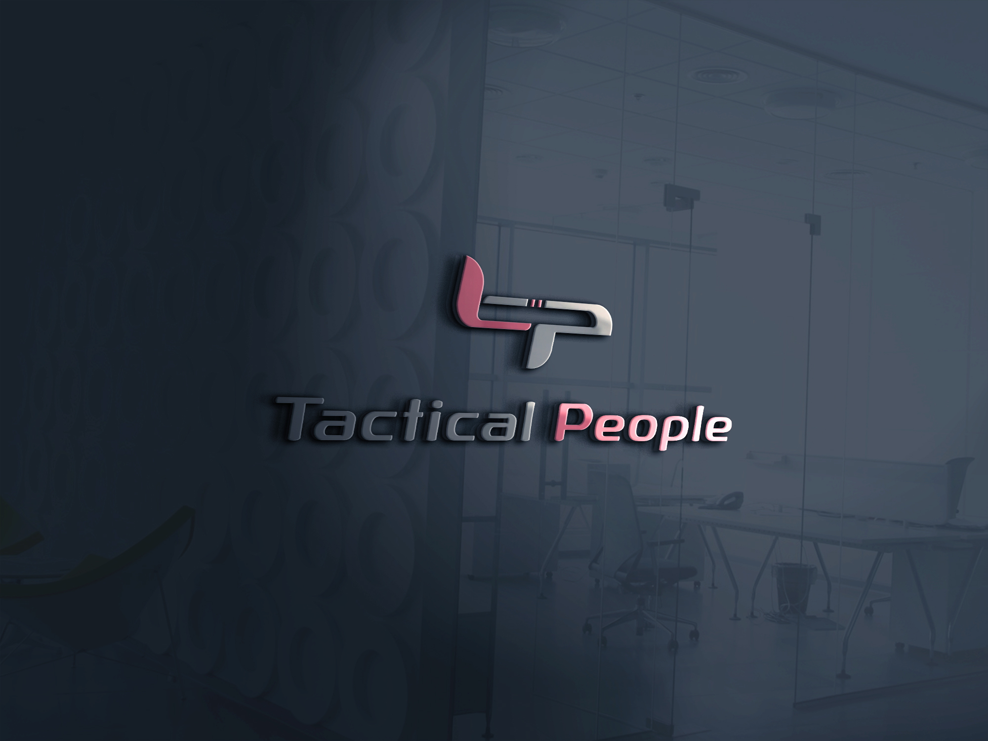 Logo Design by Tube light for TACTICAL PEOPLE SRL - Milano P.IVA 03599700964 | Design #30396604