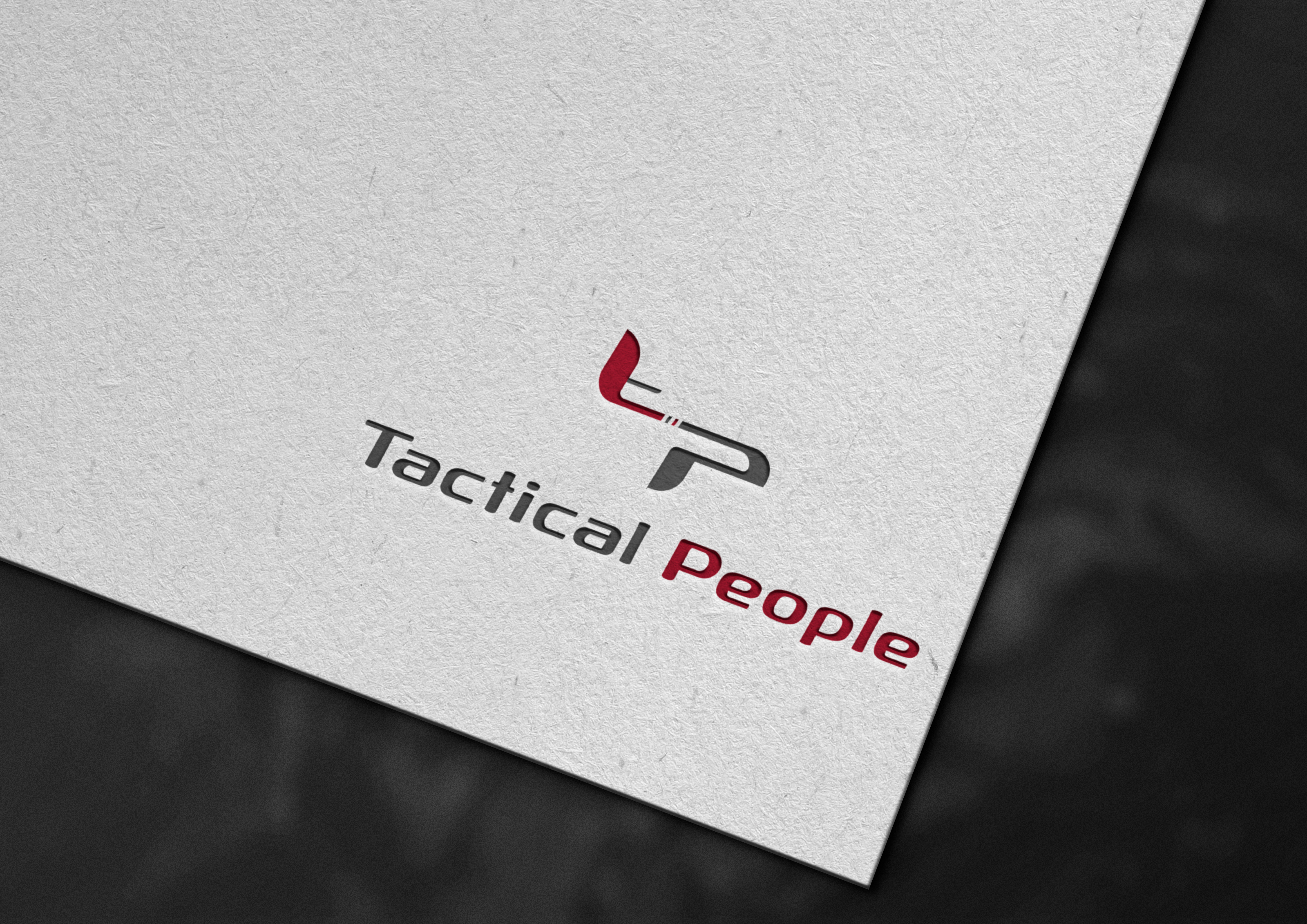 Logo Design by Tube light for TACTICAL PEOPLE SRL - Milano P.IVA 03599700964 | Design #30396623