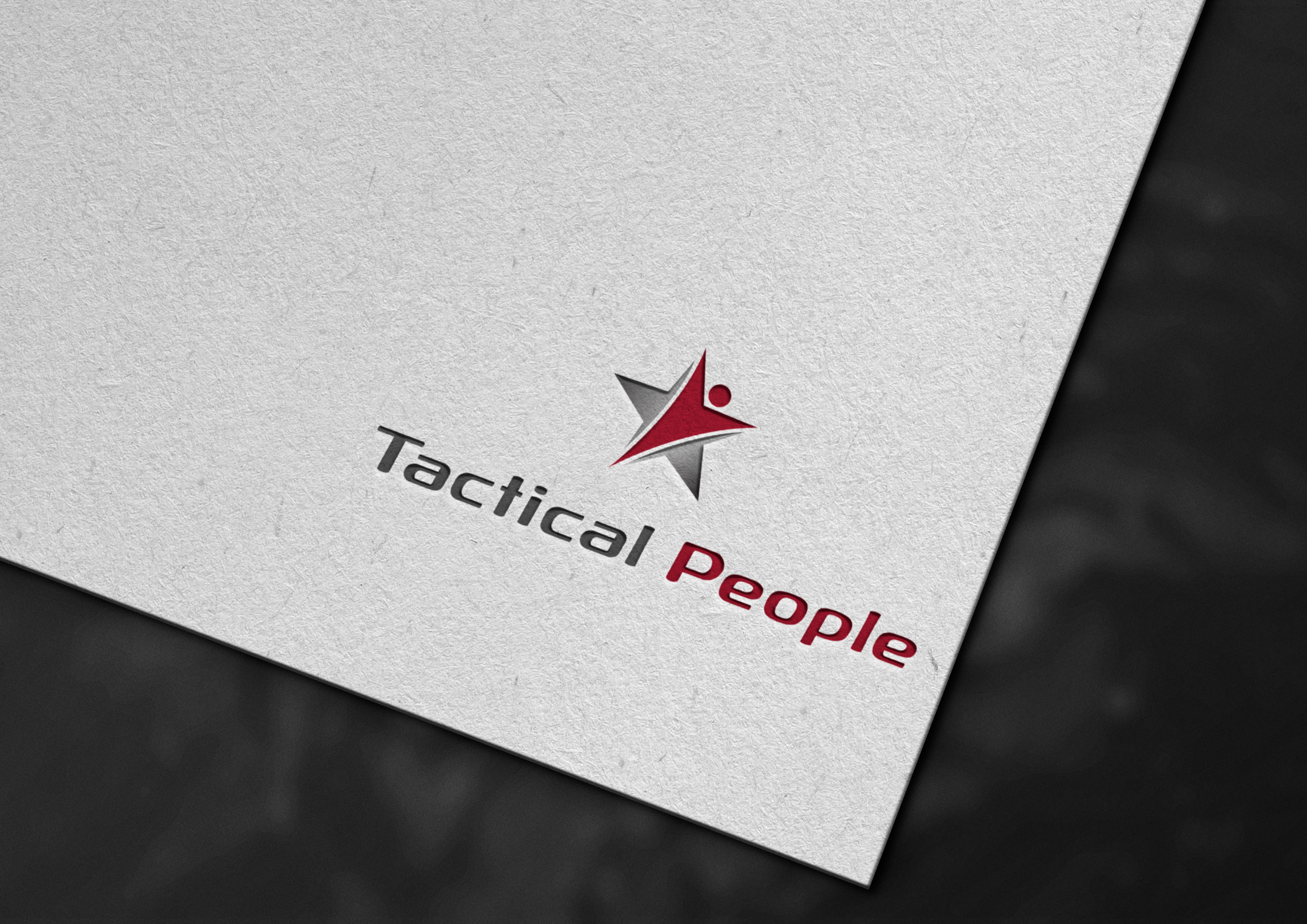 Logo Design by Tube light for TACTICAL PEOPLE SRL - Milano P.IVA 03599700964 | Design #30396624