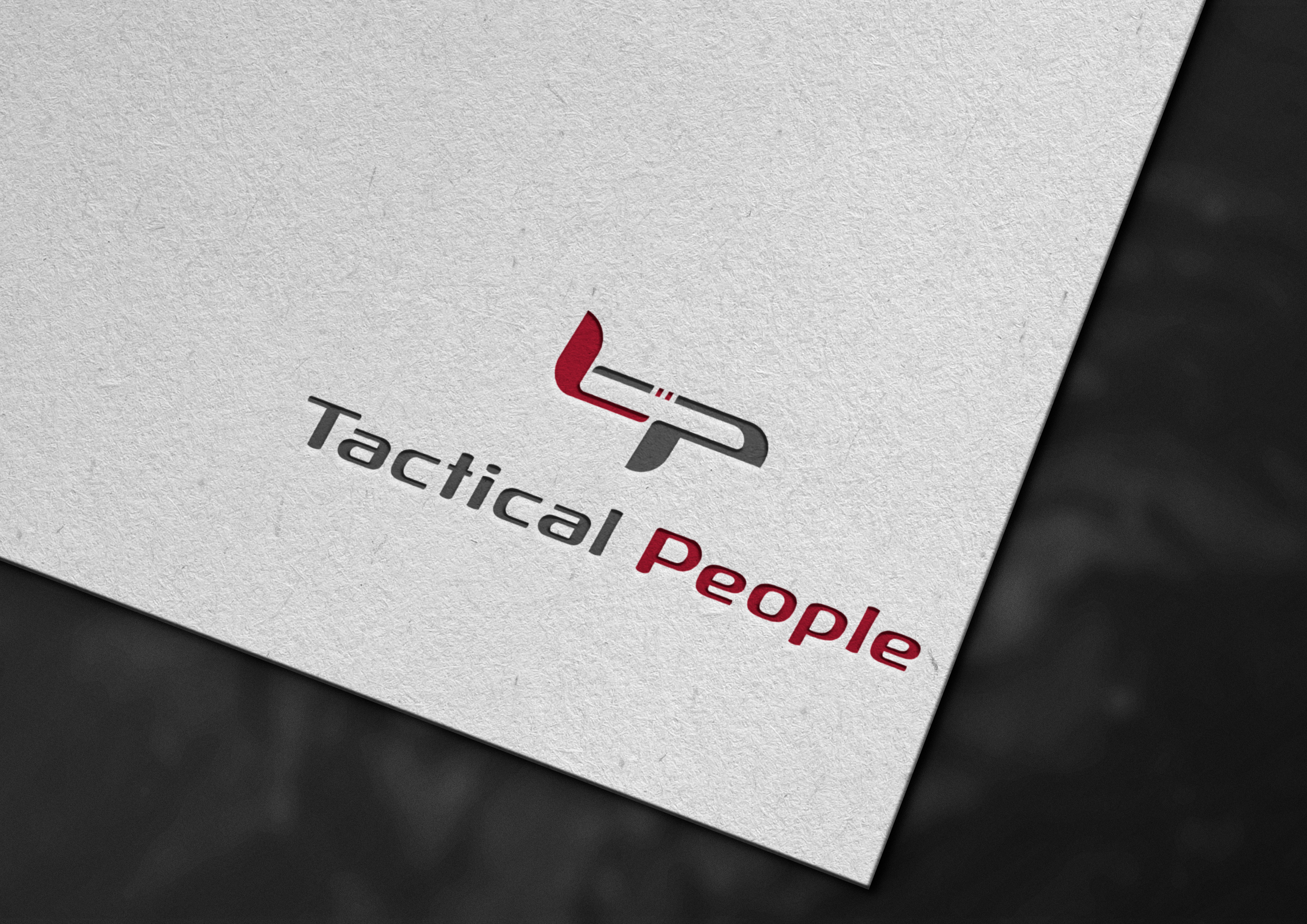 Logo Design by Tube light for TACTICAL PEOPLE SRL - Milano P.IVA 03599700964 | Design #30396625