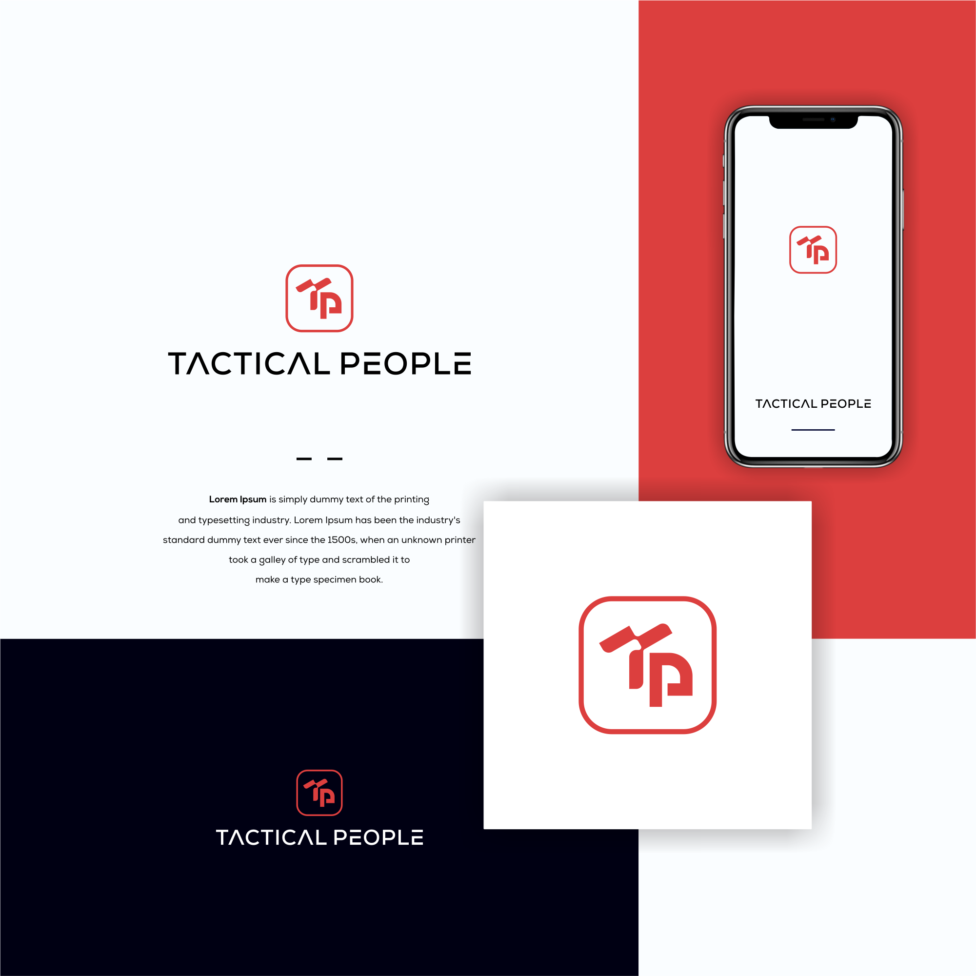 Diseño de Logo por crafted para TACTICAL PEOPLE SRL - Milano P.IVA 03599700964 | Diseño #30368192