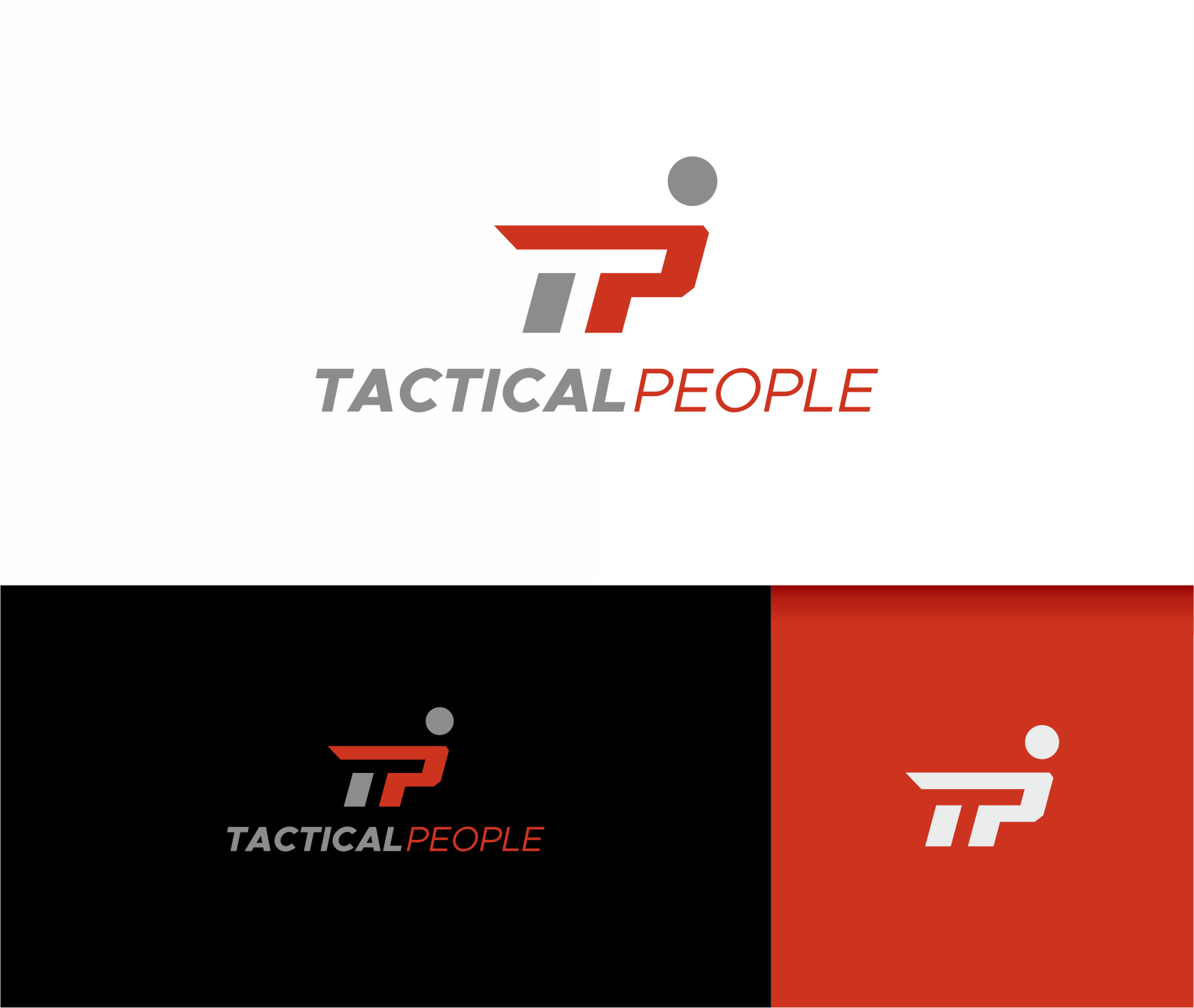 Logo-Design von Sibyle für TACTICAL PEOPLE SRL - Milano P.IVA 03599700964 | Design #30329177