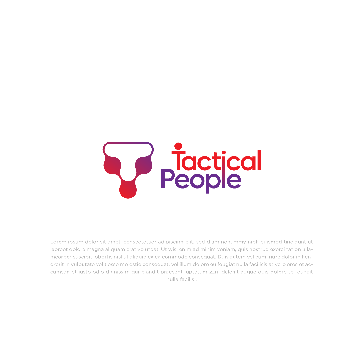 Logo-Design von Abdul 20 für TACTICAL PEOPLE SRL - Milano P.IVA 03599700964 | Design #30328371