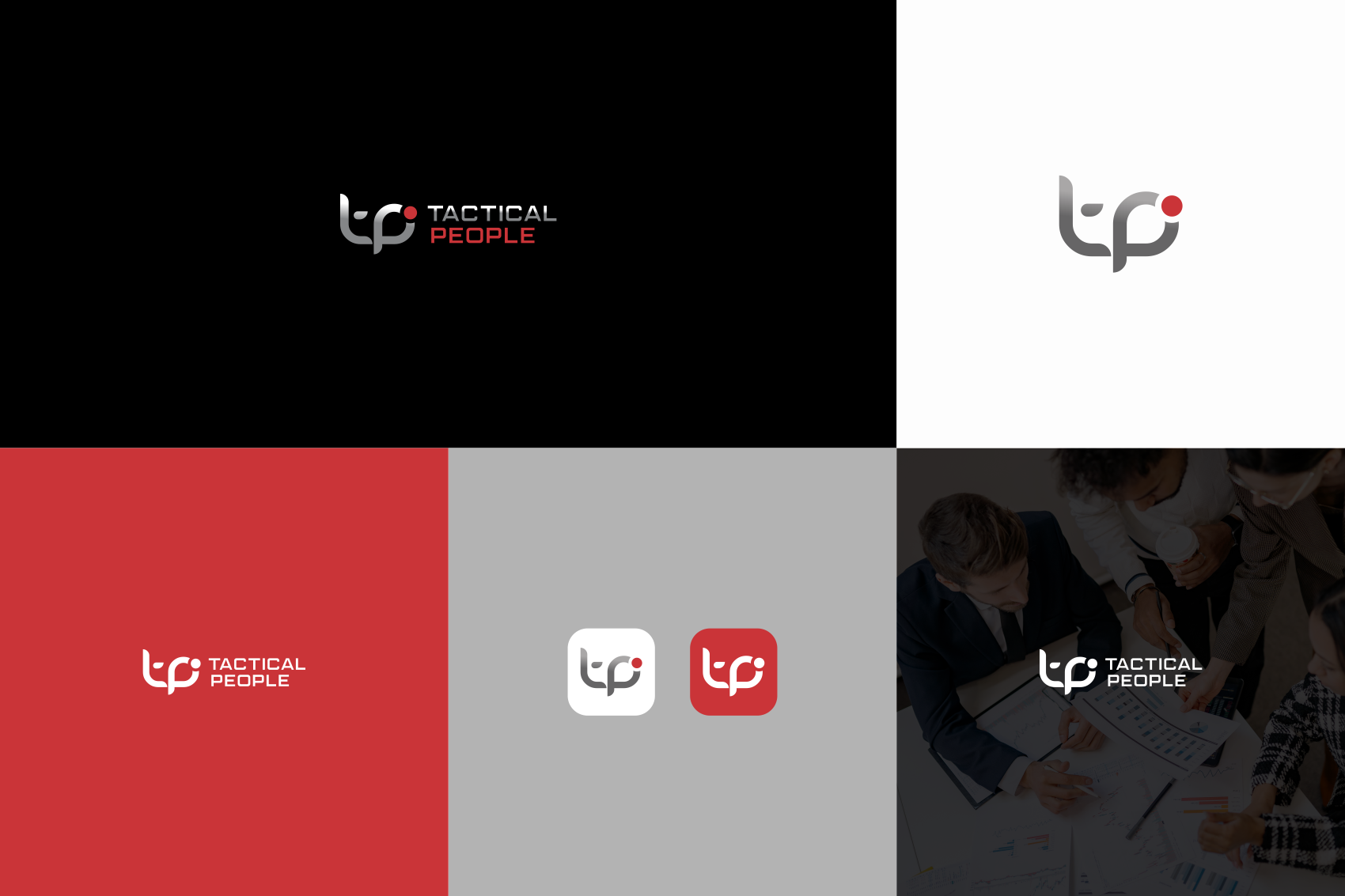 Logo Design by Jozjozan.Std™ for TACTICAL PEOPLE SRL - Milano P.IVA 03599700964 | Design #30329726
