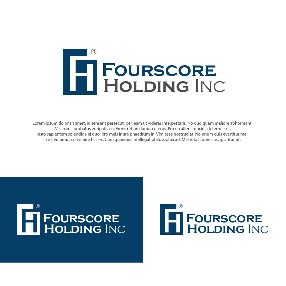 Logo Design by farady for Fourscore Holding Inc | Design #30367517
