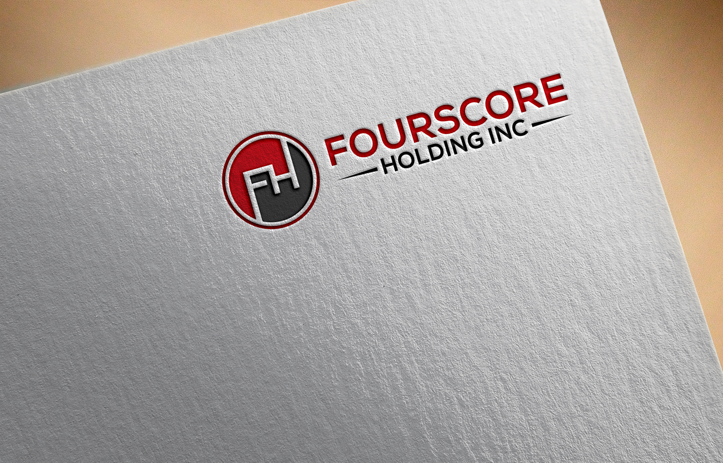 Logo Design by Nazmin Nahar for Fourscore Holding Inc | Design #30338110