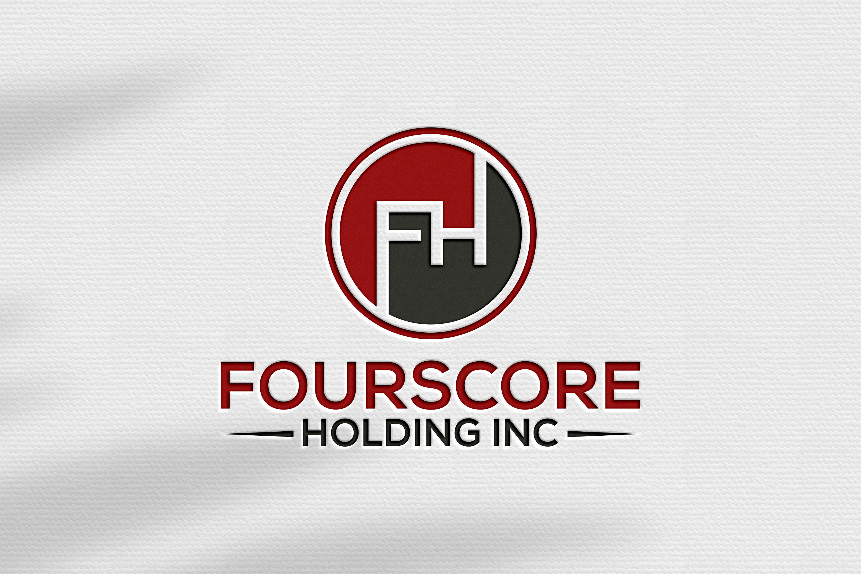 Logo Design by Nazmin Nahar for Fourscore Holding Inc | Design #30338111