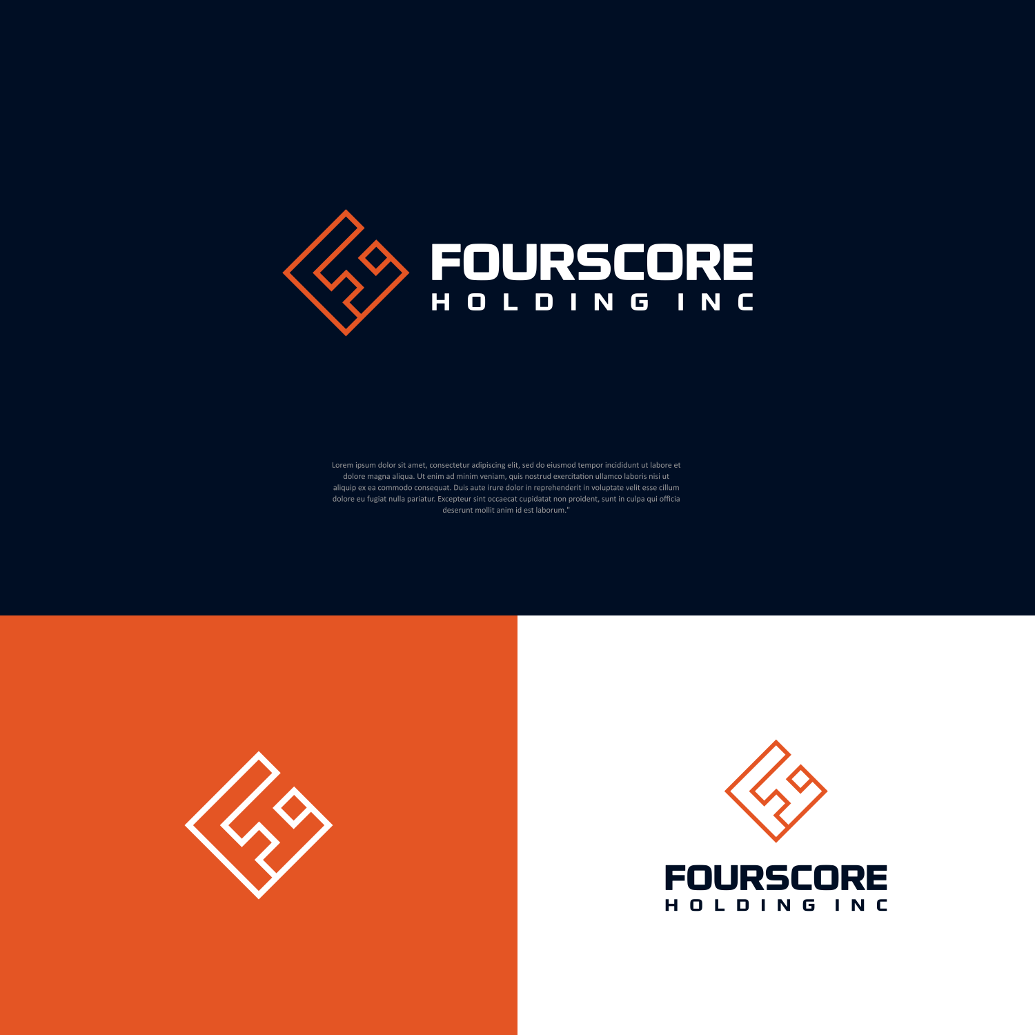 Logo Design by LogoKing for Fourscore Holding Inc | Design #30365626