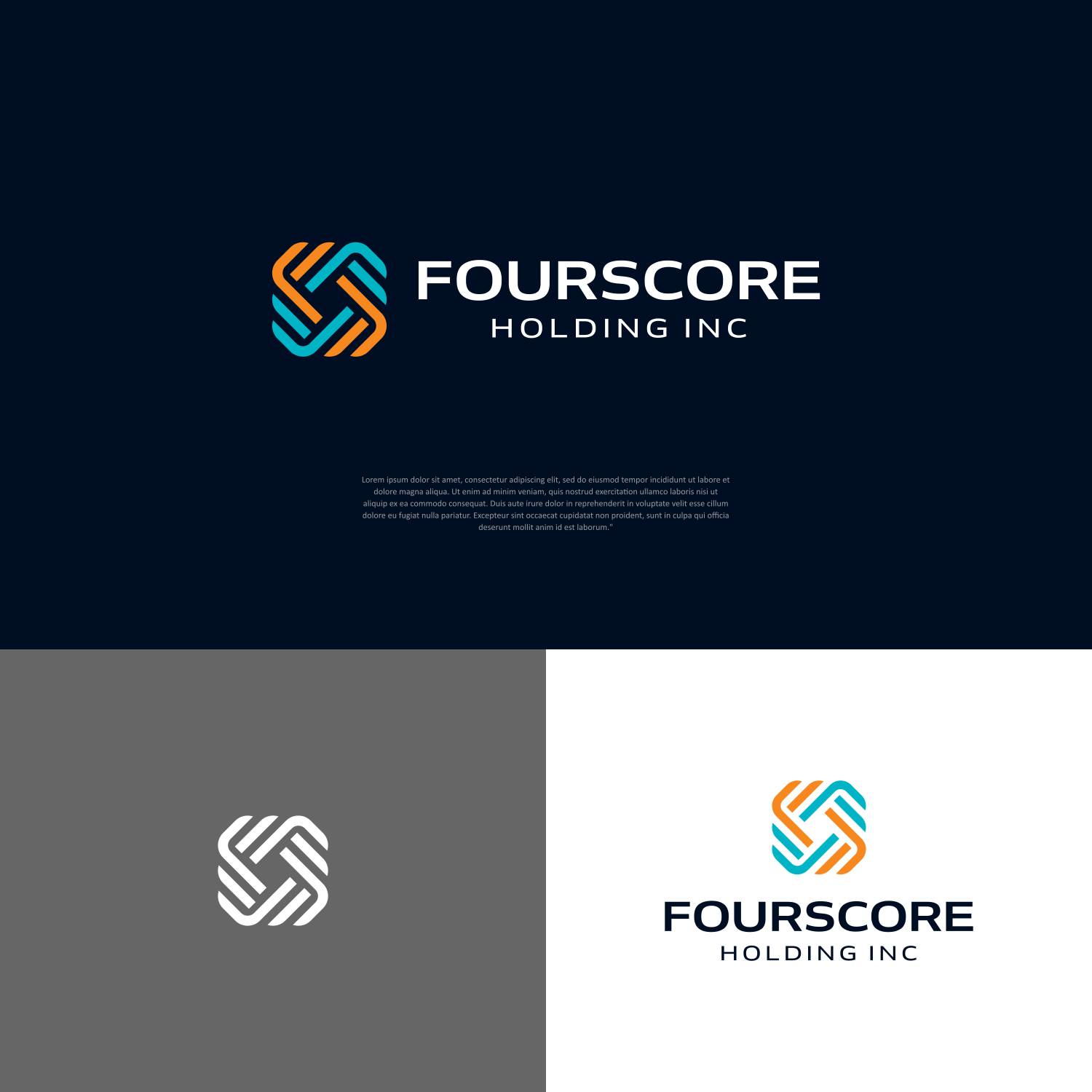 Logo Design by LogoKing for Fourscore Holding Inc | Design #30365681