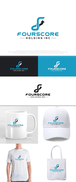 Logo Design by fly  design for Fourscore Holding Inc | Design: #30329249