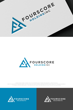 Logo Design by fly  design for Fourscore Holding Inc | Design: #30330157