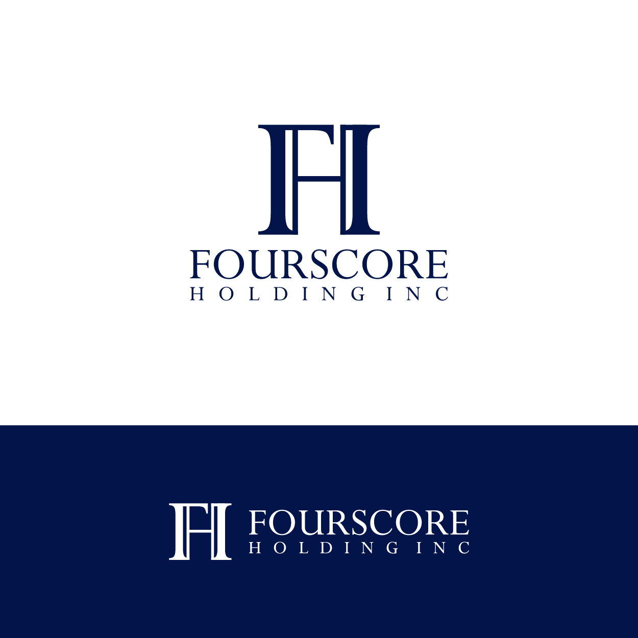 Logo Design by Fauzan Zainal for Fourscore Holding Inc | Design #30367789