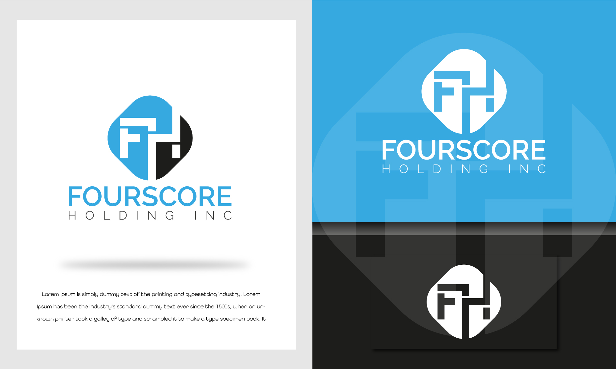 Logo Design by Rupok MT for Fourscore Holding Inc | Design #30351964