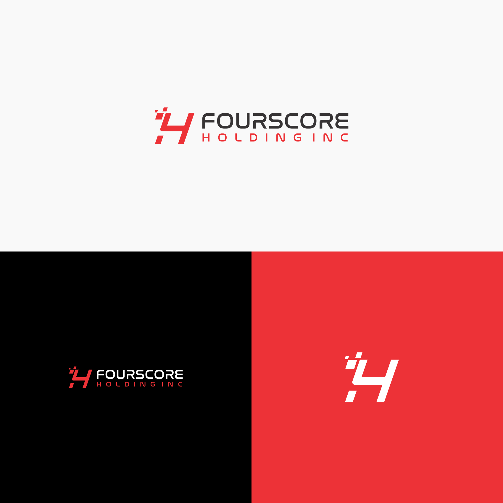 Logo Design by Jozjozan.Std™ for Fourscore Holding Inc | Design #30332624