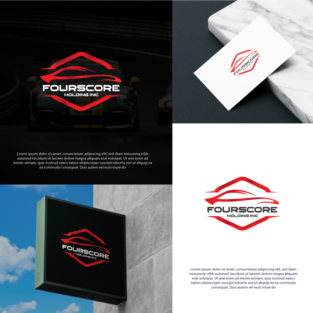 Logo Design by Tan-D for Fourscore Holding Inc | Design #30332455