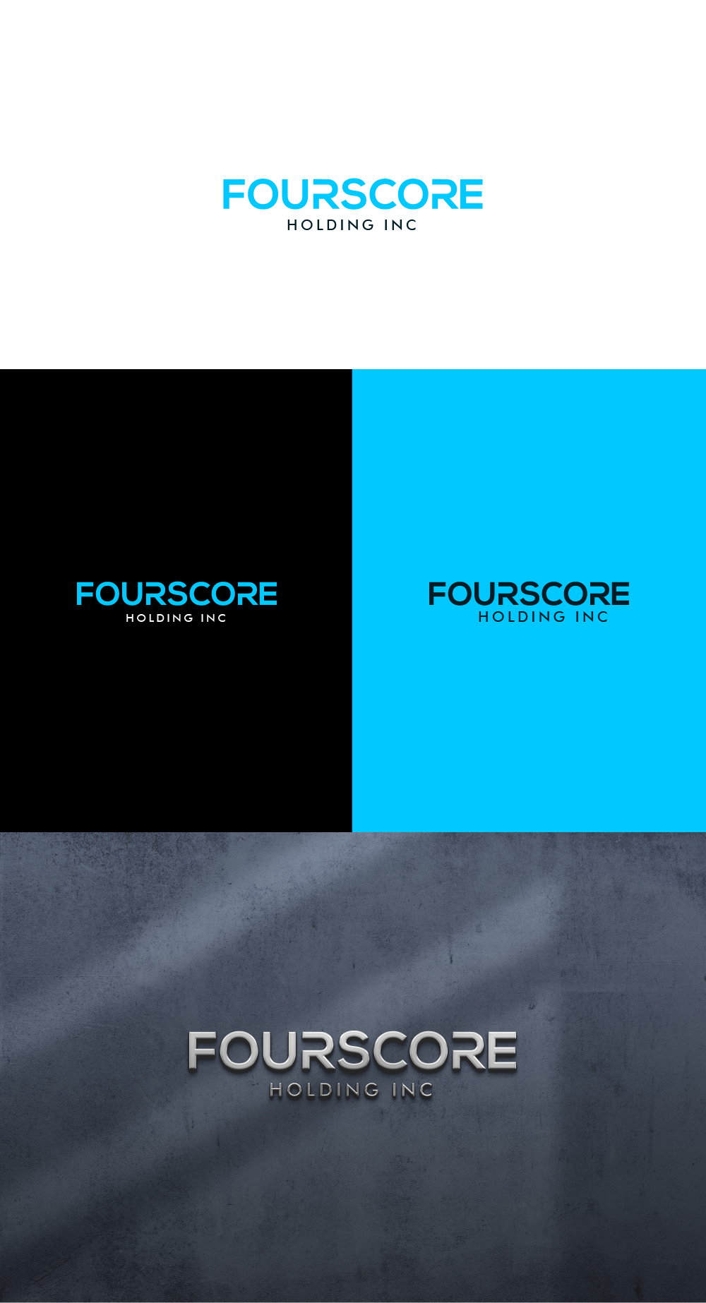 Logo Design by vidarshana 2 for Fourscore Holding Inc | Design #30367643