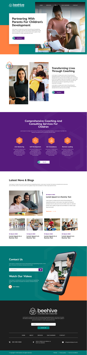 Web Design by Hafsa Fatymah