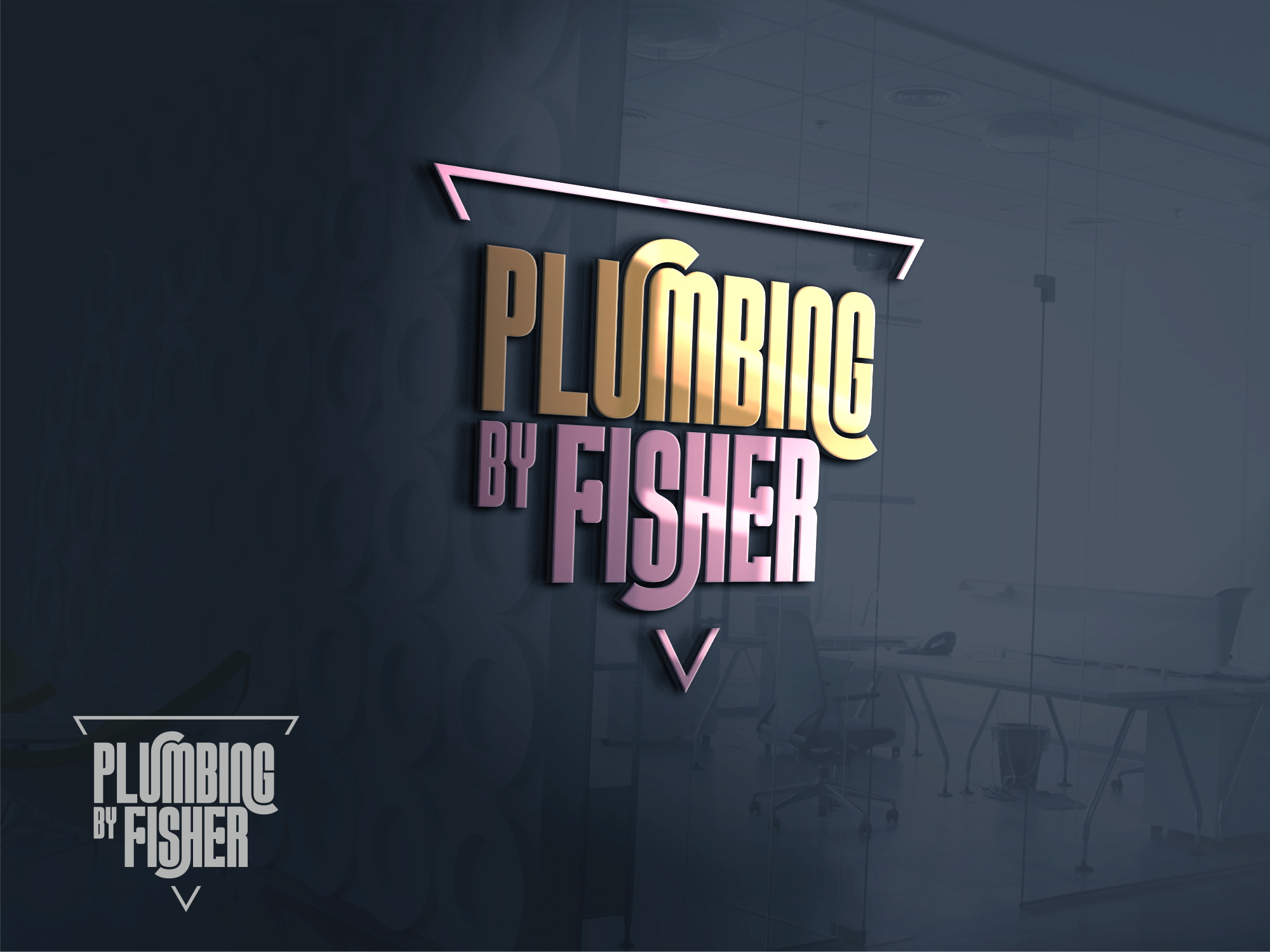Diseño de Logo por eugenv para Plumbing By Fisher, Inc. | Diseño #30328413