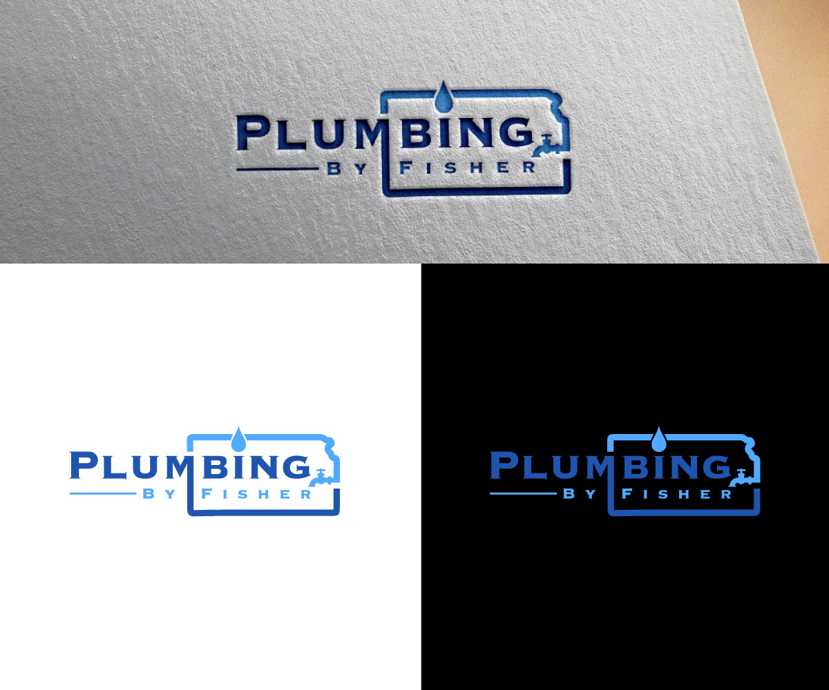 Diseño de Logo por RS_Design para Plumbing By Fisher, Inc. | Diseño #30351943