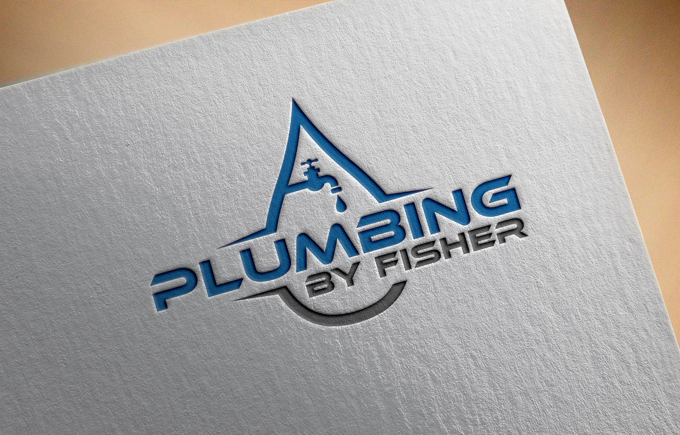 Logo Design by Nazmin Nahar for Plumbing By Fisher, Inc. | Design #30342059