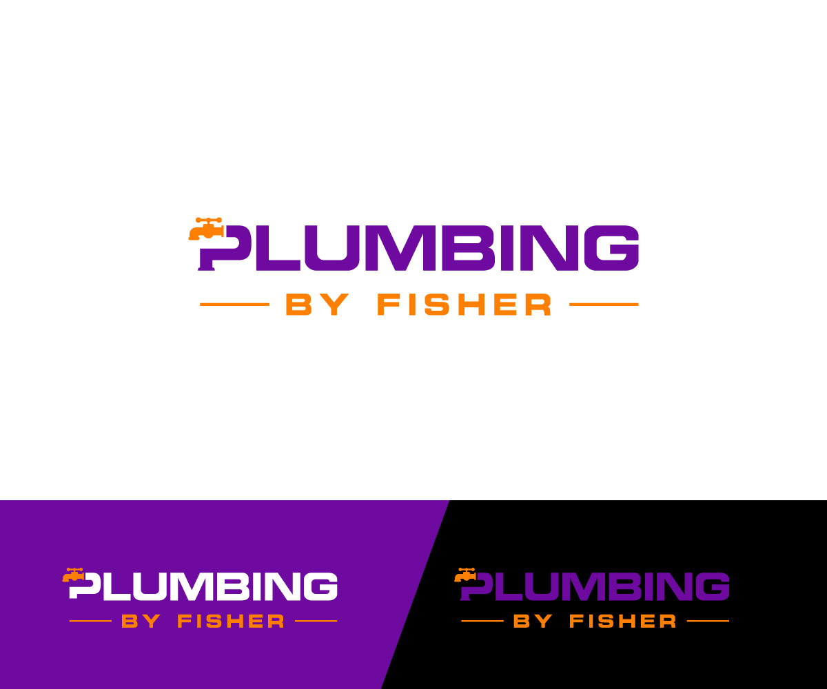 Logo Design by oscar raise for Plumbing By Fisher, Inc. | Design #30330990