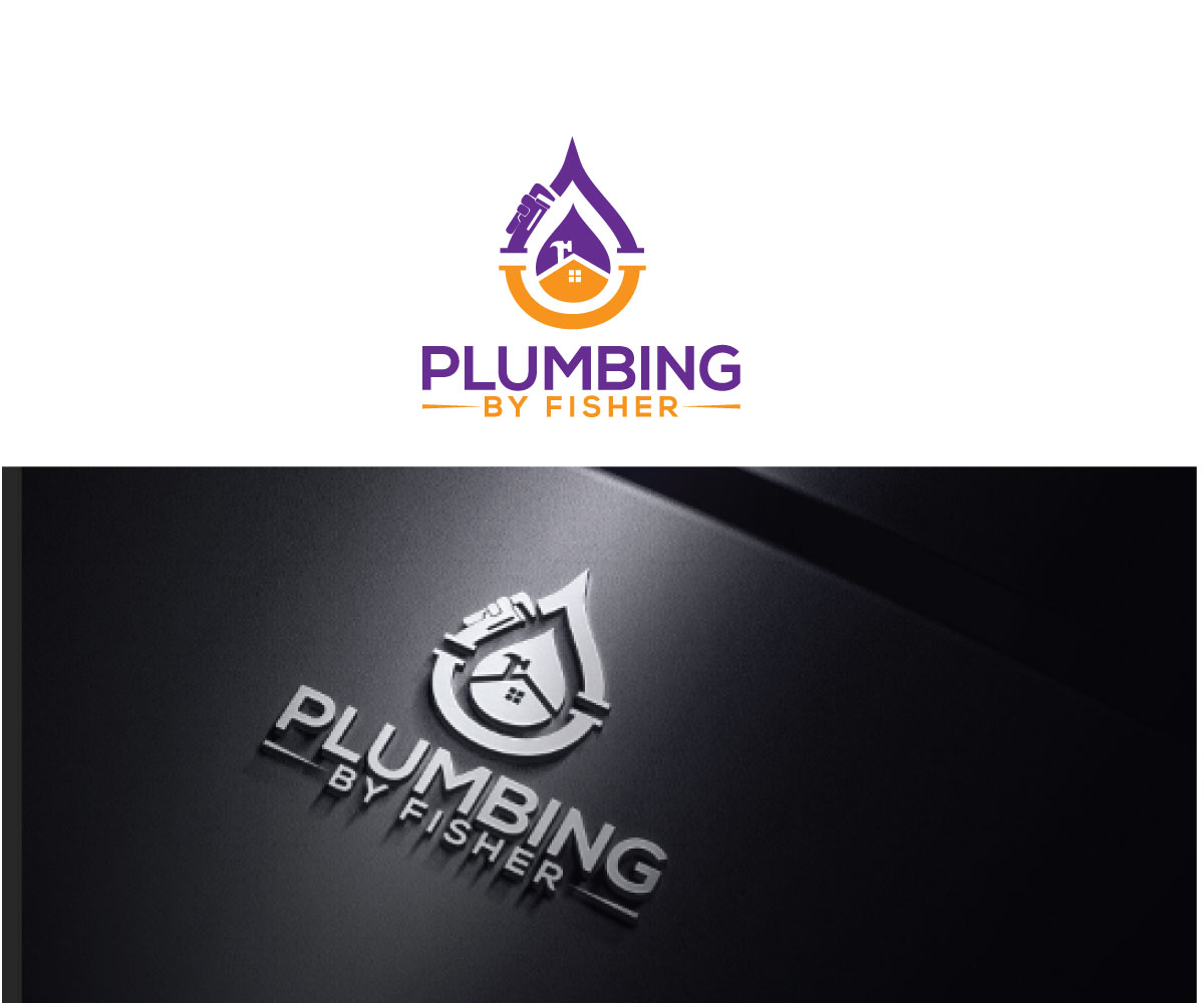Logo-Design von MANIK 42 für Plumbing By Fisher, Inc. | Design #30332216