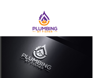 Logo-Design von MANIK 42 für Plumbing By Fisher, Inc. | Design: #30332216