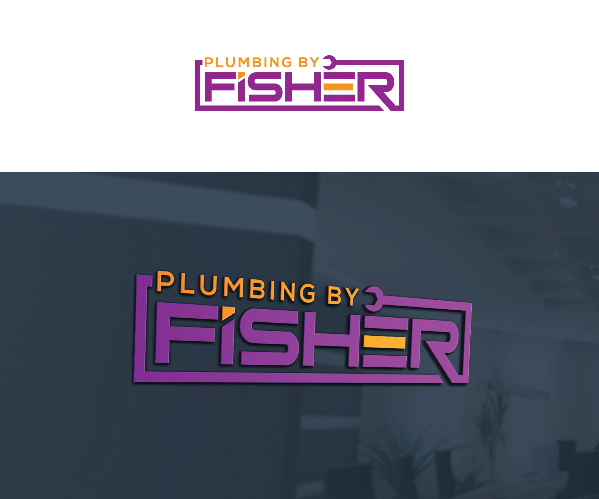 Logo Design by Srk pix!14 for Plumbing By Fisher, Inc. | Design #30351885