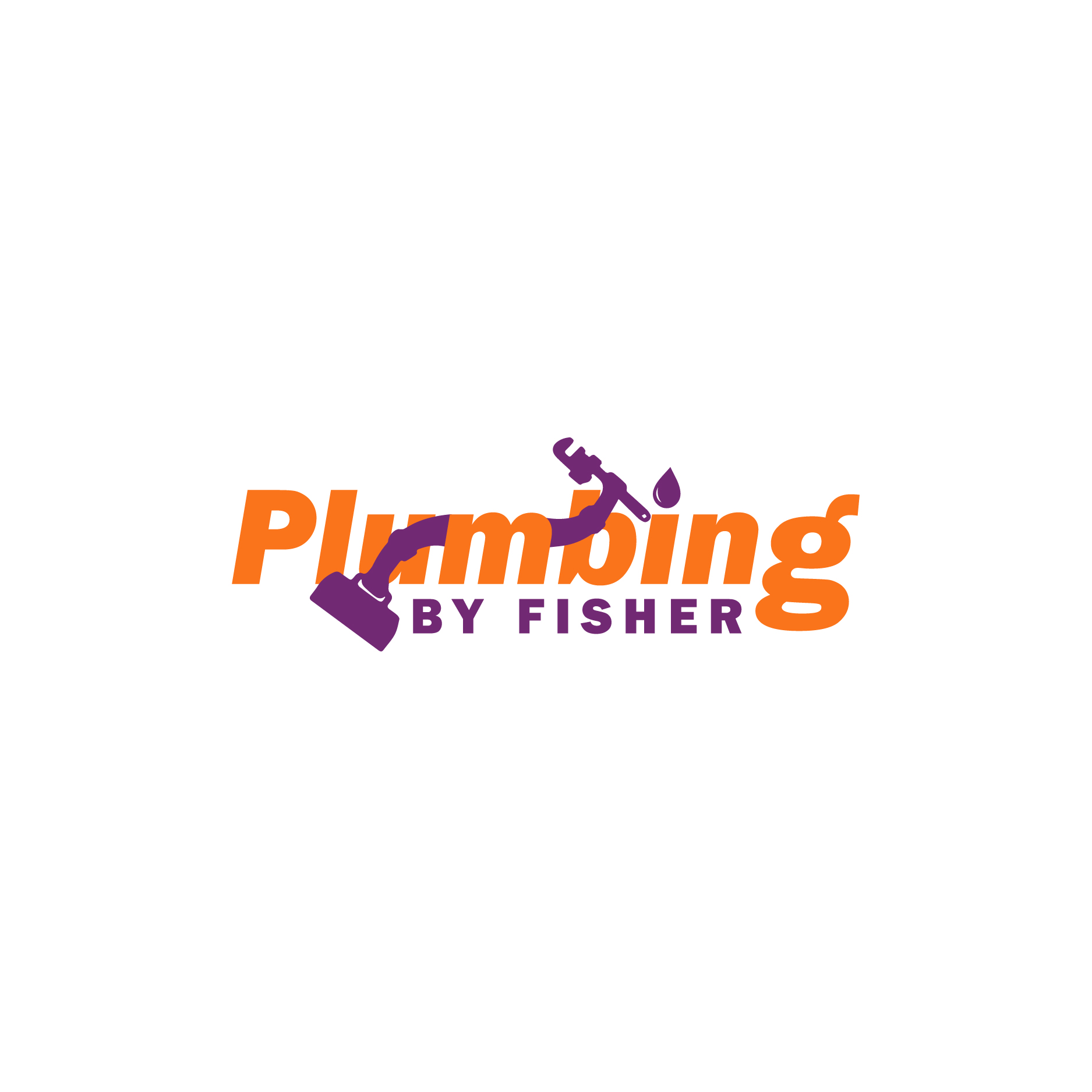 Logo-Design von Designer Nayem für Plumbing By Fisher, Inc. | Design #30329880
