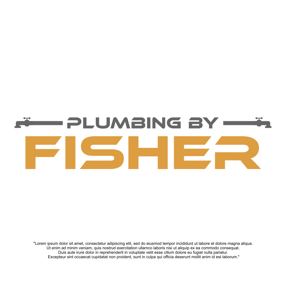 Logo Design by BoboiBoy Api for Plumbing By Fisher, Inc. | Design #30333214