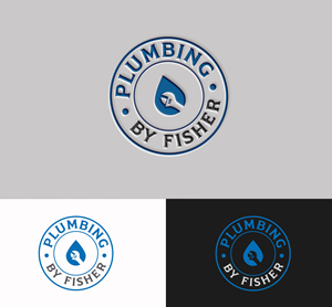 Logo Design by M Art & Design for Plumbing By Fisher, Inc. | Design: #30328705