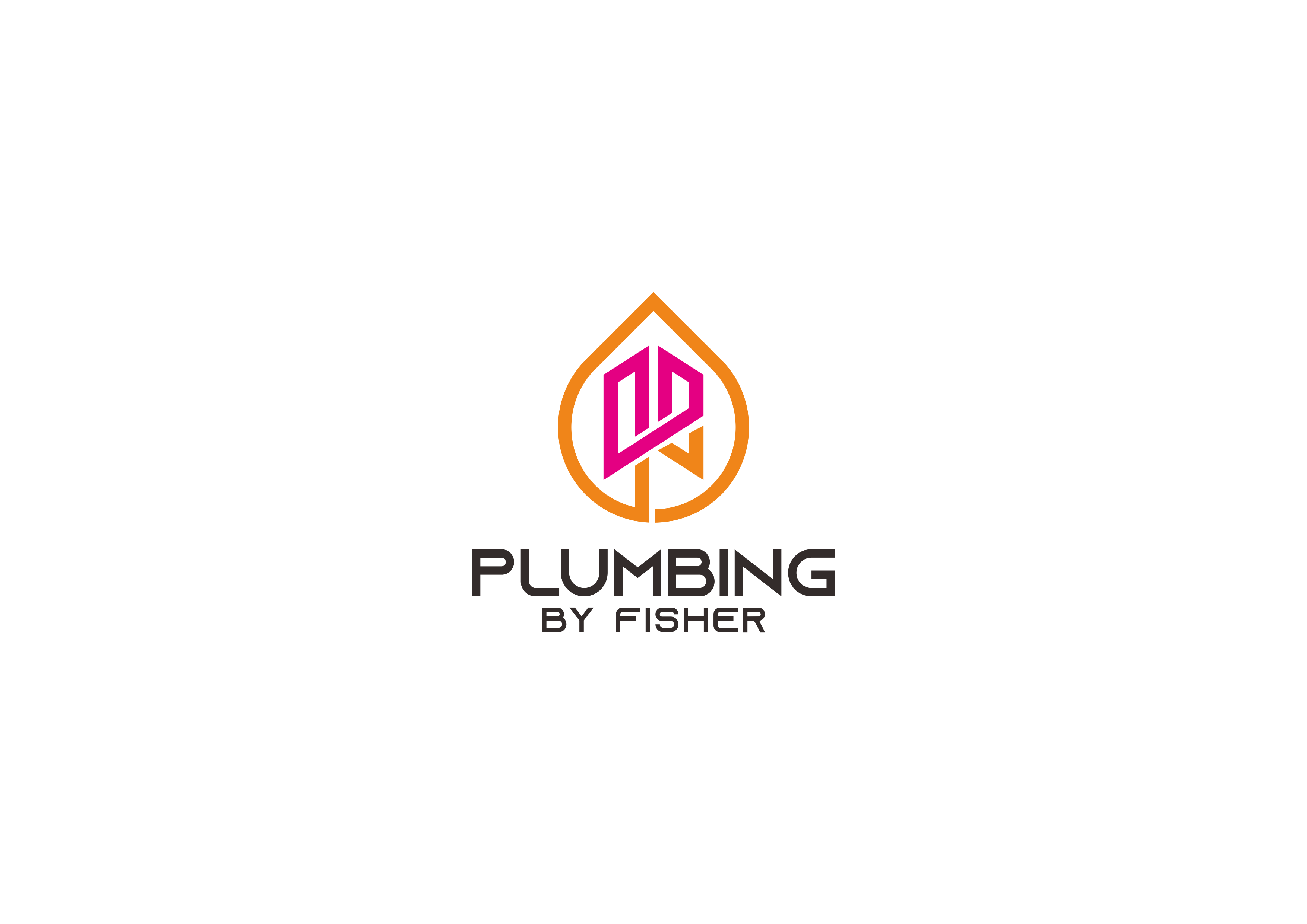 Logo-Design von asyifa für Plumbing By Fisher, Inc. | Design #30328207