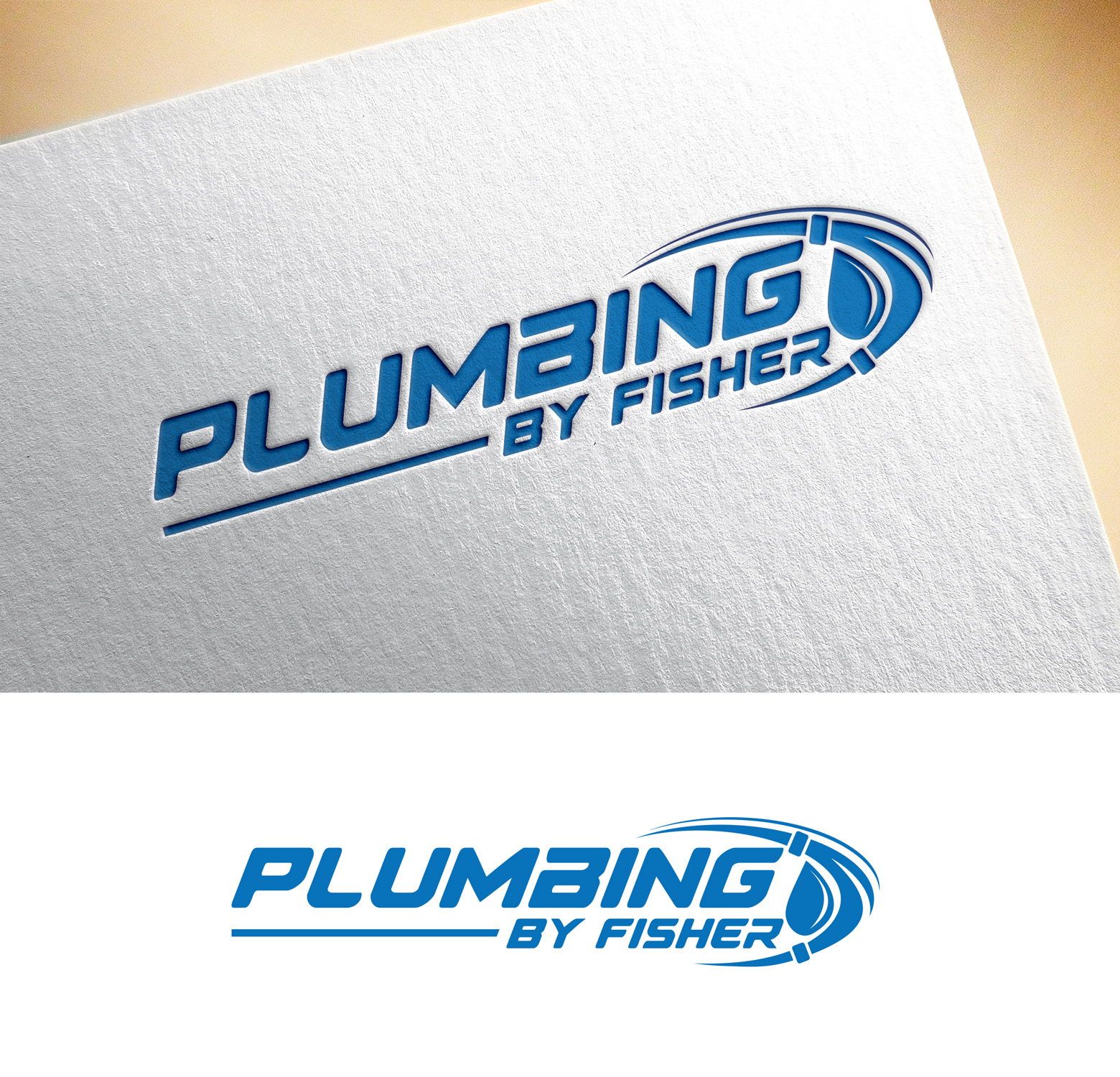 Logo-Design von Impressive Solutions für Plumbing By Fisher, Inc. | Design #30329406