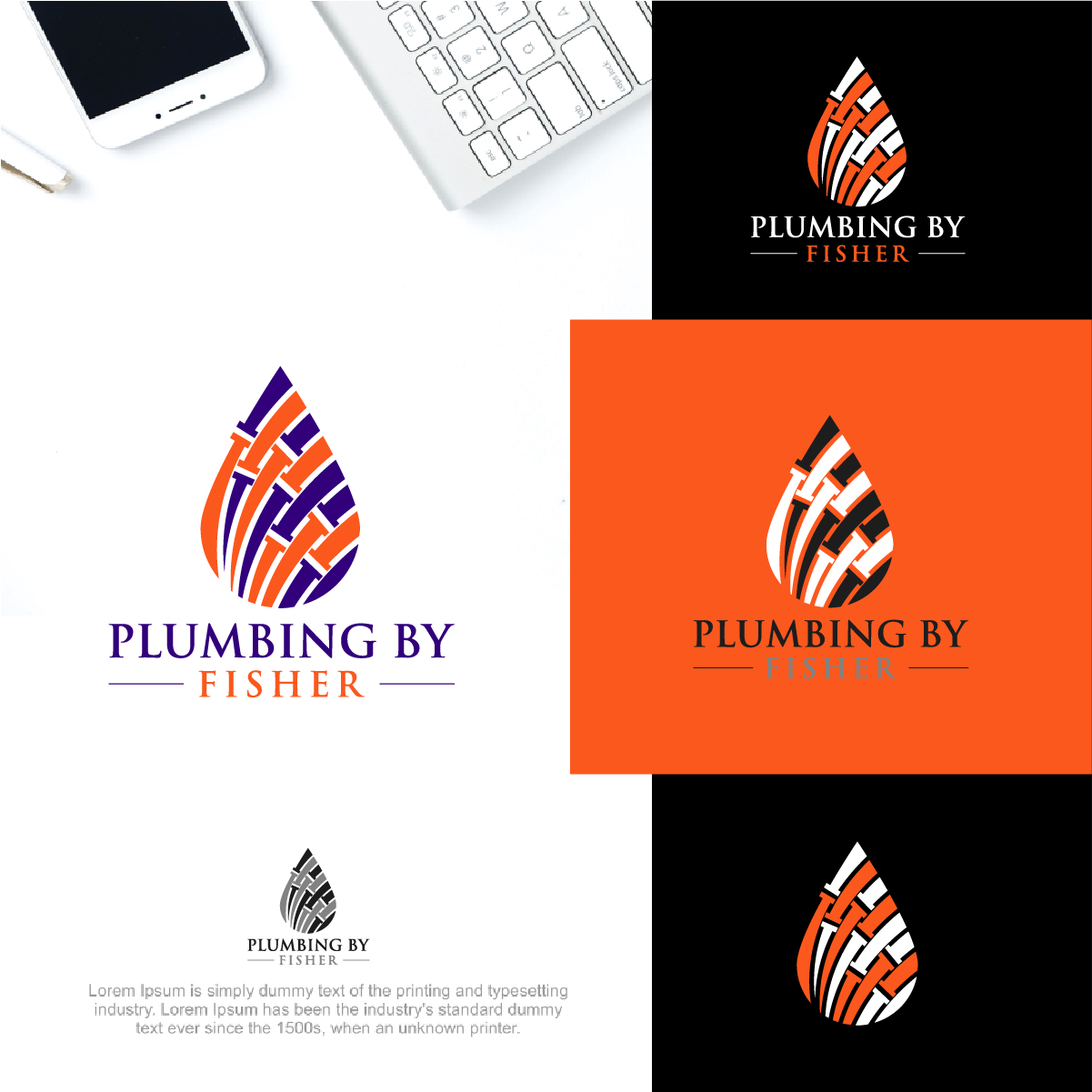 Diseño de Logo por Deziners Zone para Plumbing By Fisher, Inc. | Diseño #30329779