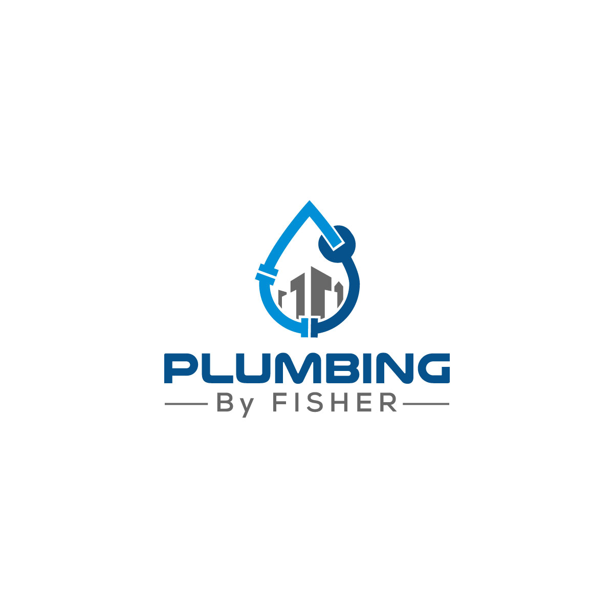 Diseño de Logo por LAXMI DESIGNHUB para Plumbing By Fisher, Inc. | Diseño #30331117