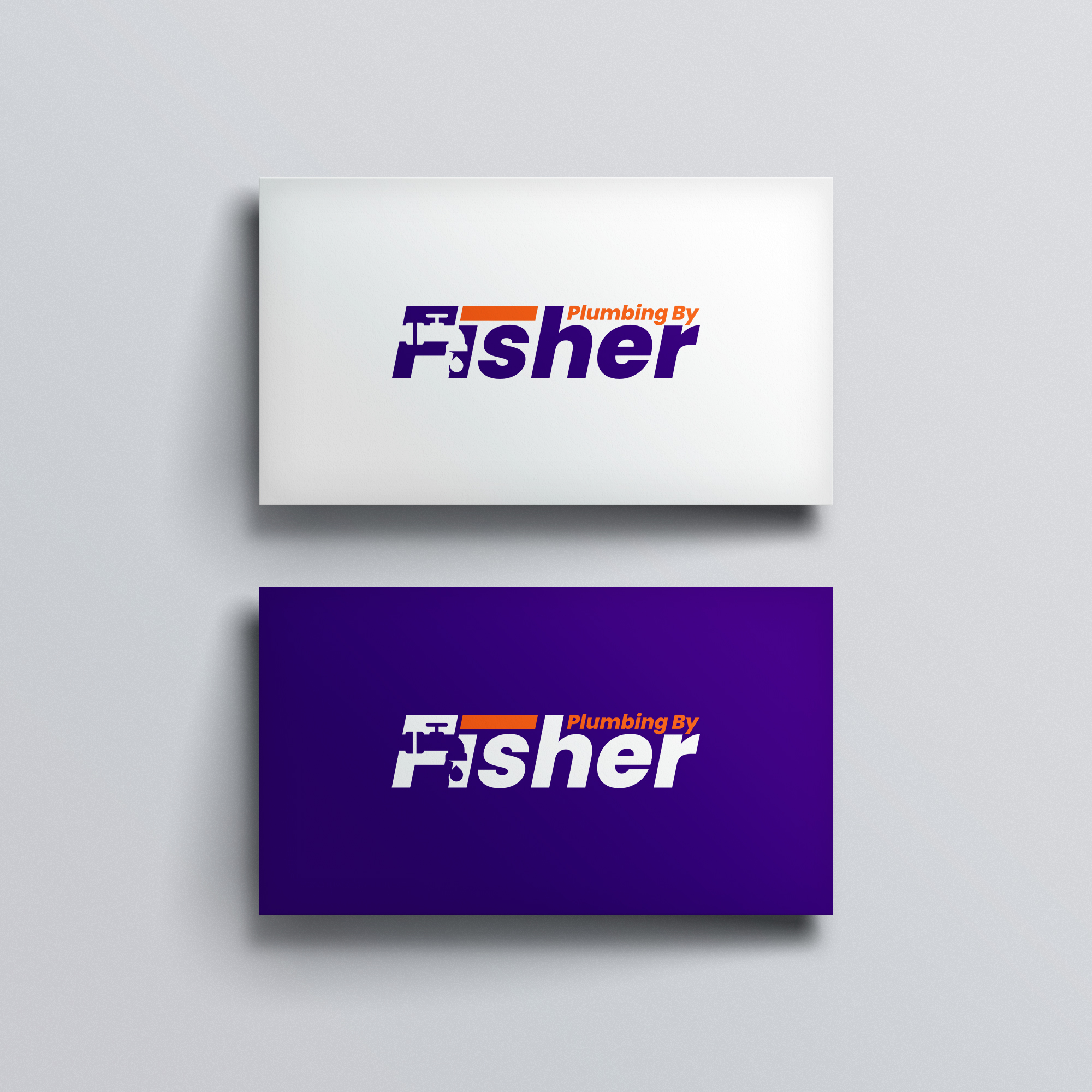 Diseño de Logo por aquabomb26 para Plumbing By Fisher, Inc. | Diseño #30328455